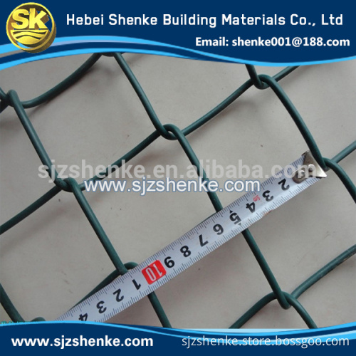 Factory supplier PVC coating or galvanized backyard chain link fence